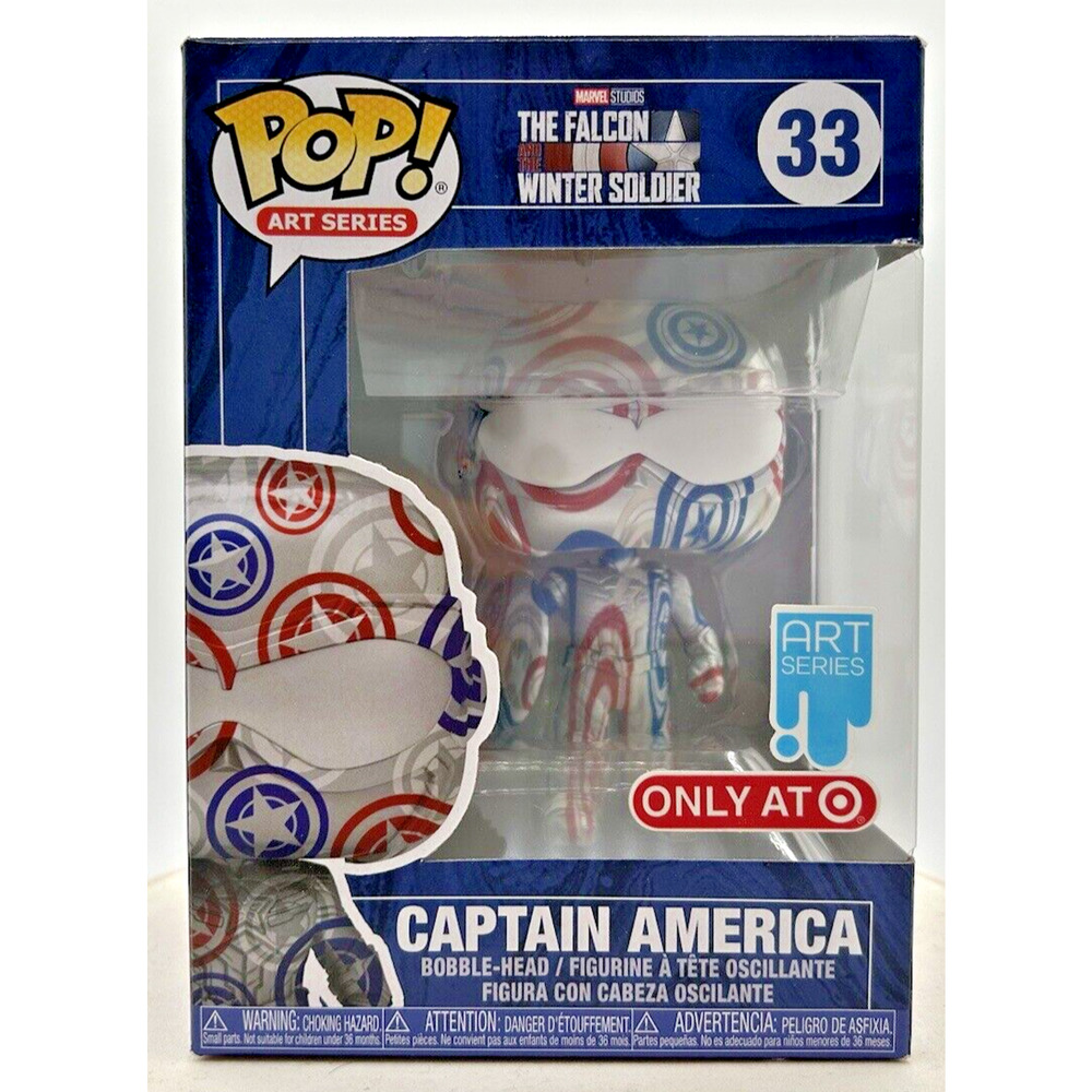 Funko Pop! Marvel The Falcon and the Winter Soldier Captain America #33 F19